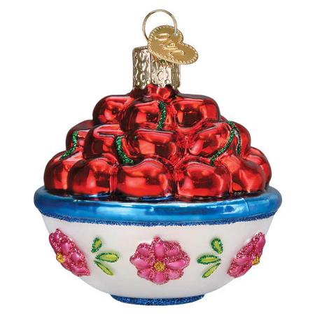 Bowl of Cherries Ornament