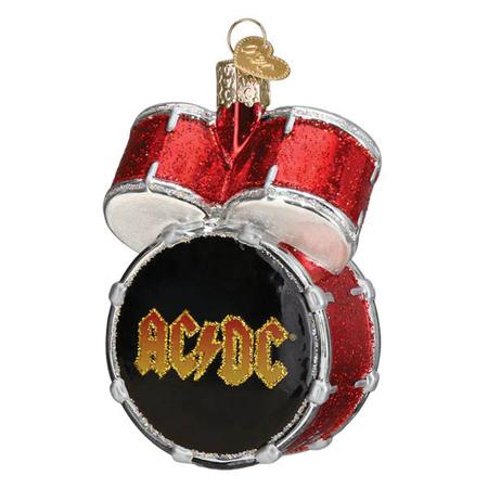 AC DC Drum Set Ornament