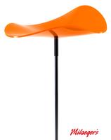 Cazador-del-sol Wavy Suncatcher - Medium Orange