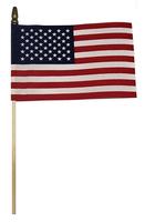 American Flag with Gold Spear - 4