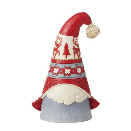 Nordic Noel Gnome Flap Hat Figurine