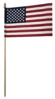 American Flag with Gold Spear - 8