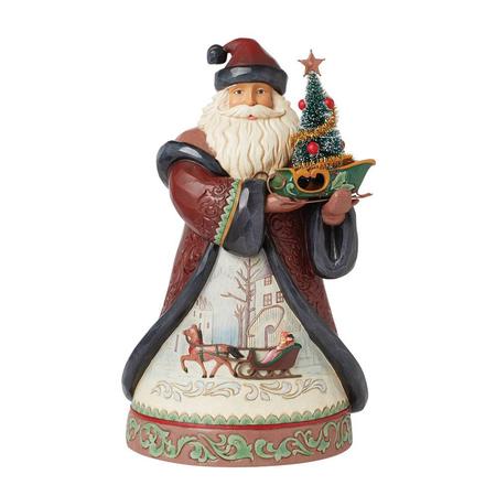 Holiday Manor Santa Sled Figure