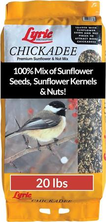 Lyric Chickadee Premium Sunflower & Nut Mix - 20 lb.