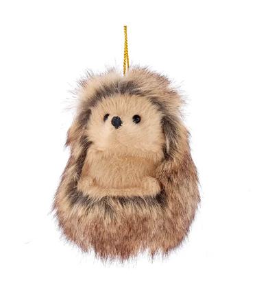 Furry Hedgehog Ornament