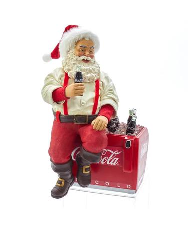 Fabriché Coca-Cola Santa On Cooler