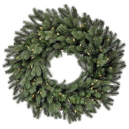 Colorado Spruce Wreath w/ 100 LED Clearbrite Lights 30