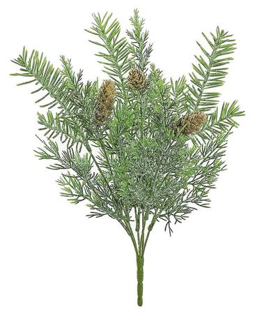 Mixed Cedar Pine Cone Bush 14