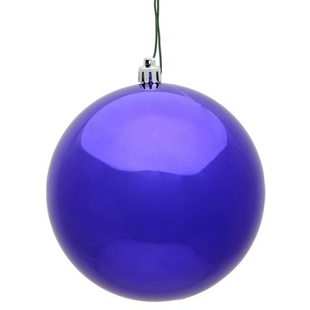 Shiny Ball Ornaments Purple 3