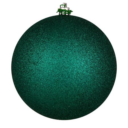 Glitter Ball Ornaments Dark Teal 3