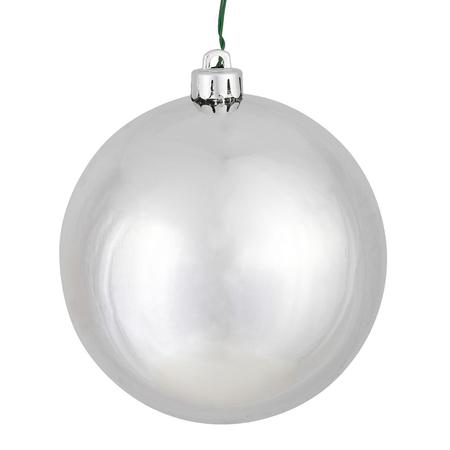 Shiny Ball Ornaments Silver 3