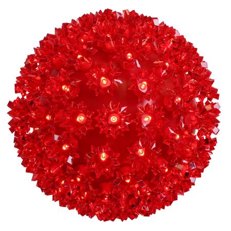 Bright Light Sphere 100L Red 7.5