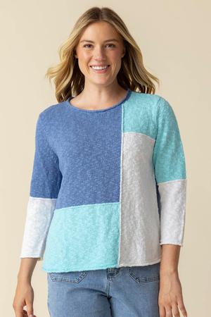 Colorblock Pullover Dusk