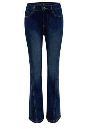 Zip Jean Seam Down Leg