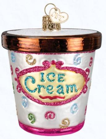 Ice Cream Carton Ornament