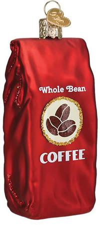 Bag of Coffee Beans Ornament