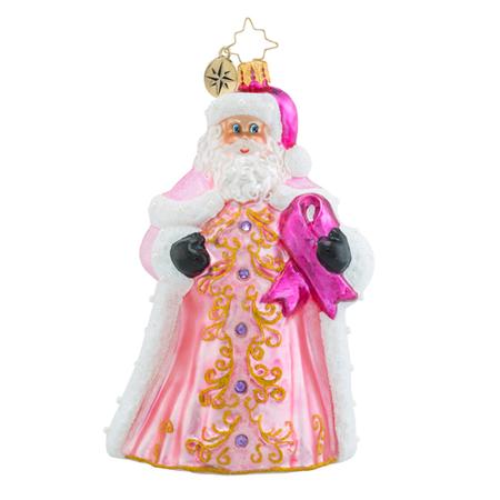 Perfectly Pink Gent Ornament