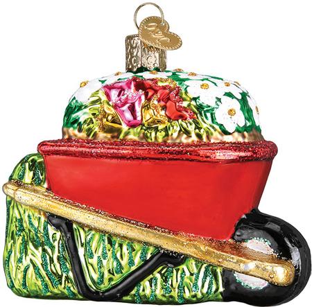 Wheelbarrow Ornament