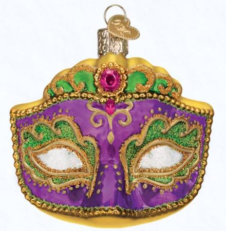 Mardi Gras Mask Ornament