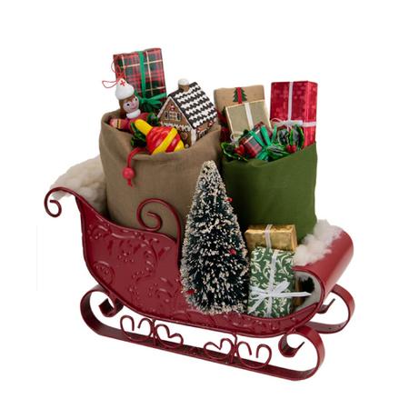 Sleigh Filled with Toys