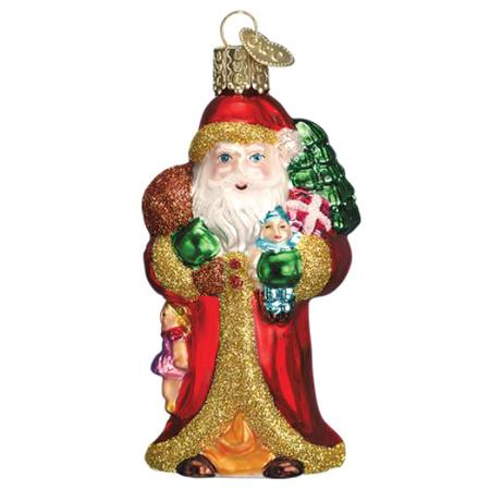 Father Christmas with Gifts Ornament