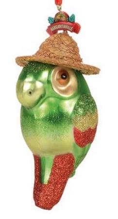 Parrot In Paradise Ornament