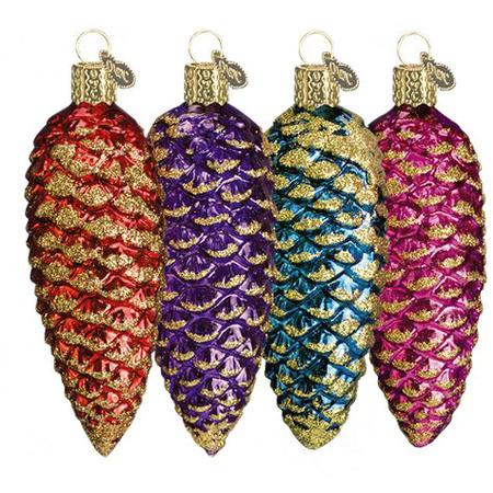 Shimmering Cone Ornament