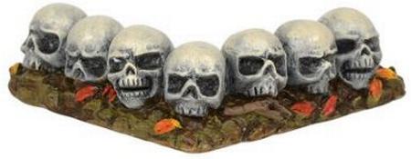 Row of Skulls - Curved